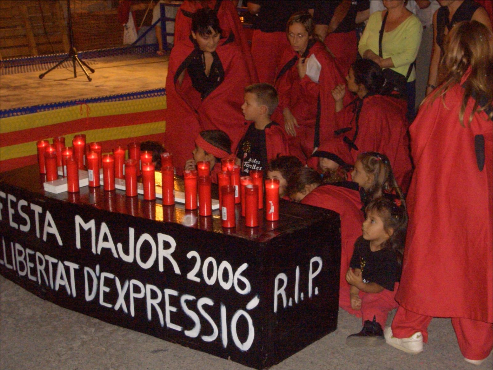 «Llibertat d'expressió», Festa Major 2006